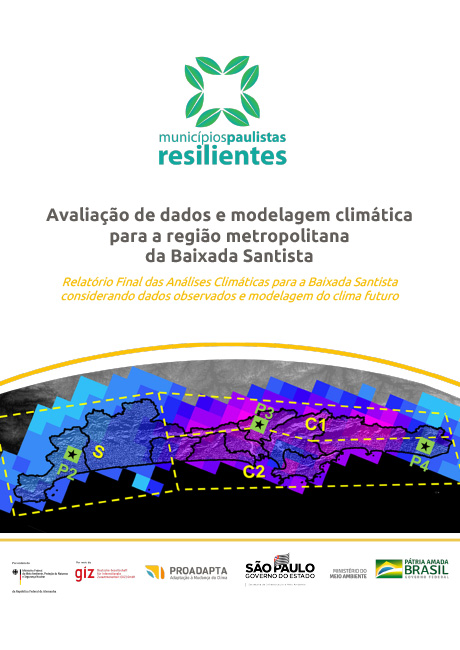 Avaliação de dados de modelagem climática para a Região da Baixada Santista